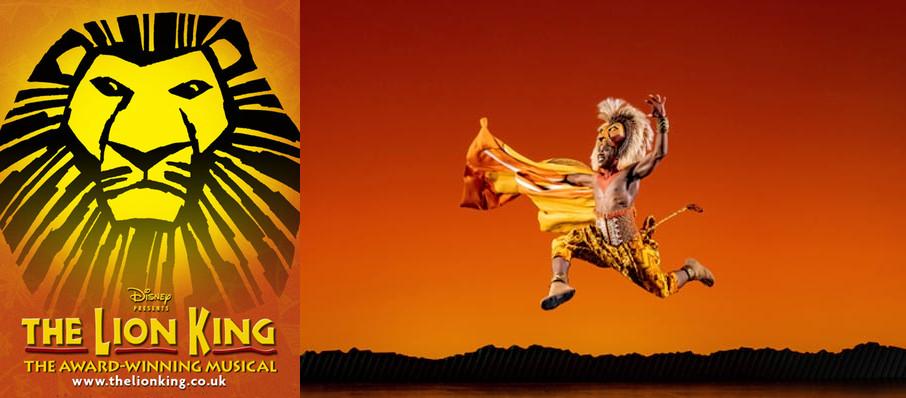 The Lion King at Manchester Palace Theatre